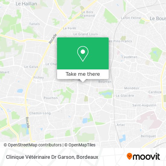 Clinique Vétérinaire Dr Garson map