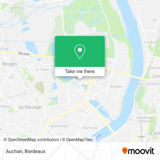 Auchan map