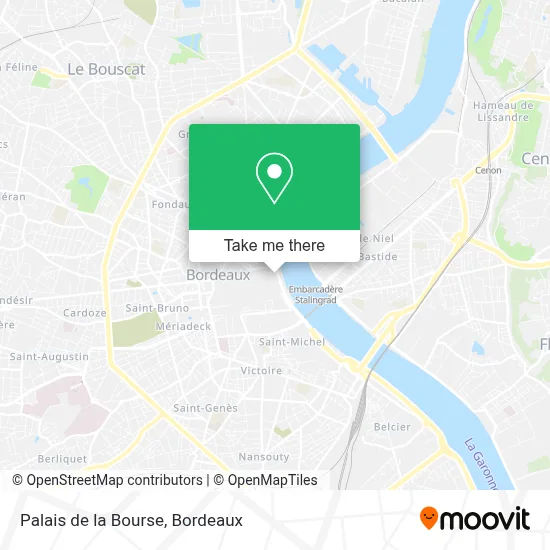 Palais de la Bourse map