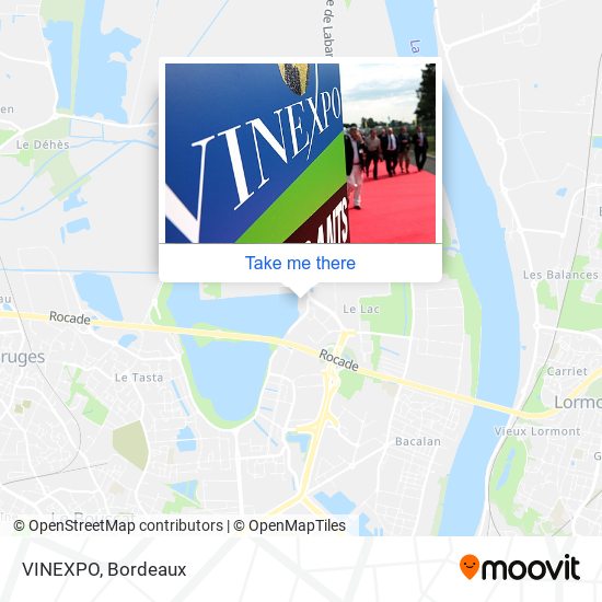 VINEXPO map