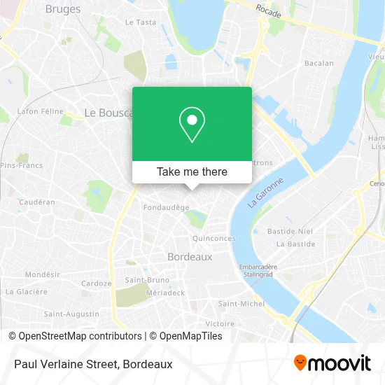 Rue Paul Verlaine map