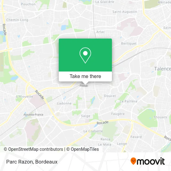 Parc Razon map