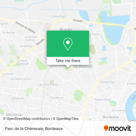 Parc de la Chêneraie map