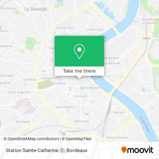 Station Sainte-Catherine Ⓐ map