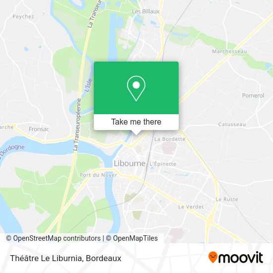 Théâtre Le Liburnia map