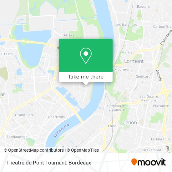 Théâtre du Pont Tournant map