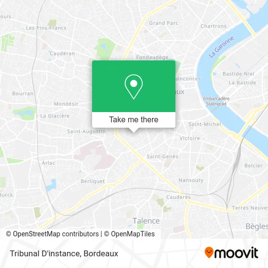 Tribunal D'instance map