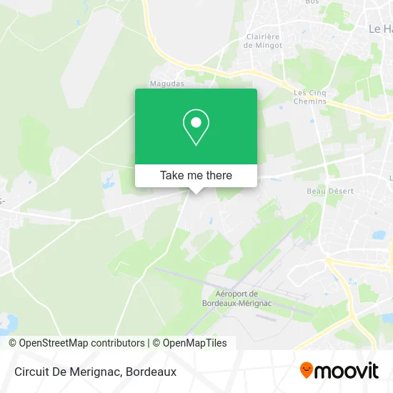 Circuit De Merignac map