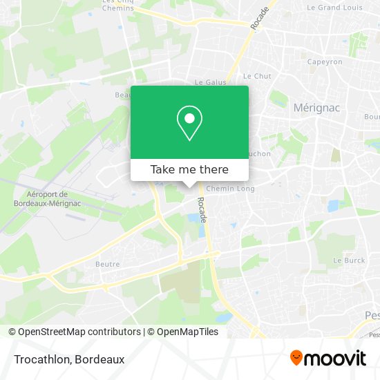 Trocathlon map