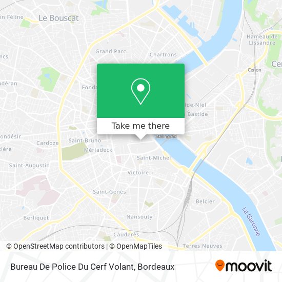 Mapa Bureau De Police Du Cerf Volant