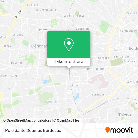 Pôle Santé Doumer map