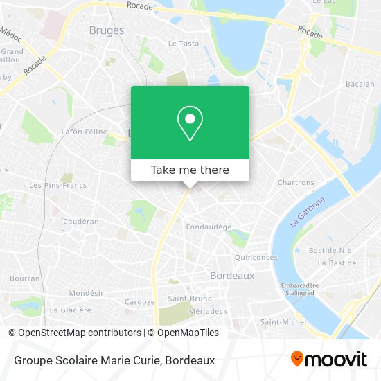 Groupe Scolaire Marie Curie map