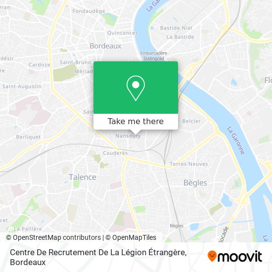 Centre De Recrutement De La Légion Étrangère map