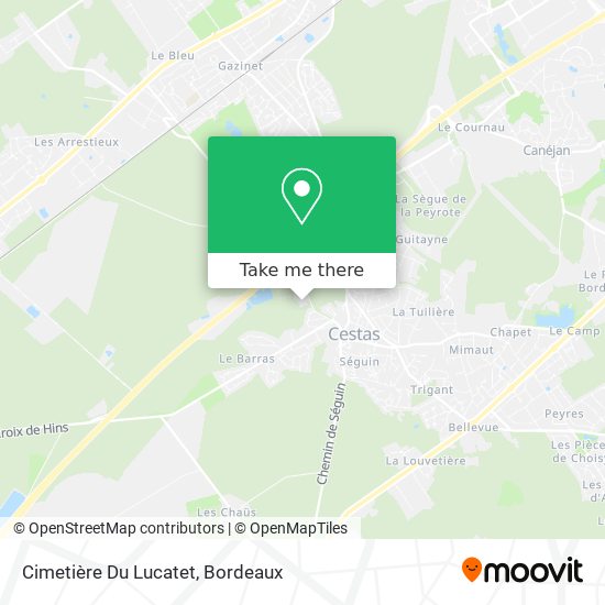 Cimetière Du Lucatet map
