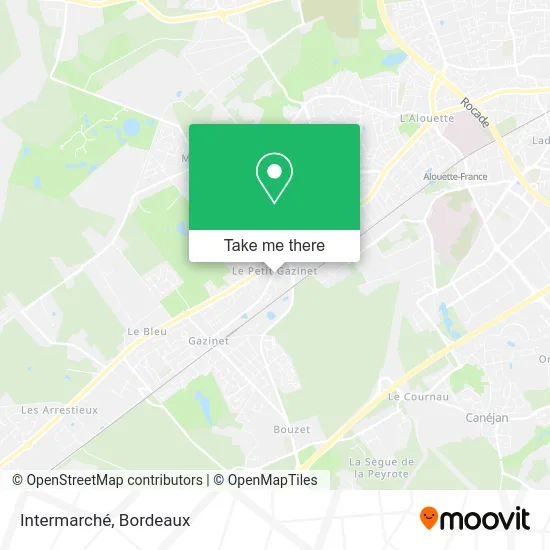 Intermarché map