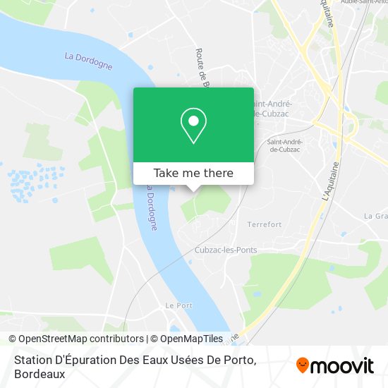 Station D'Épuration Des Eaux Usées De Porto map