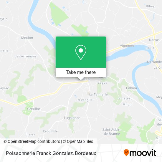 Poissonnerie Franck Gonzalez map