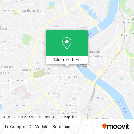 Le Comptoir De Mathilde map
