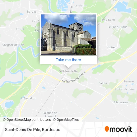 Saint-Denis De Pile map