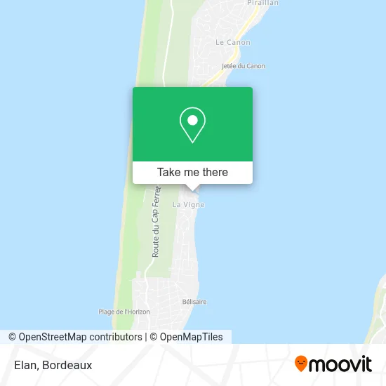 Elan map