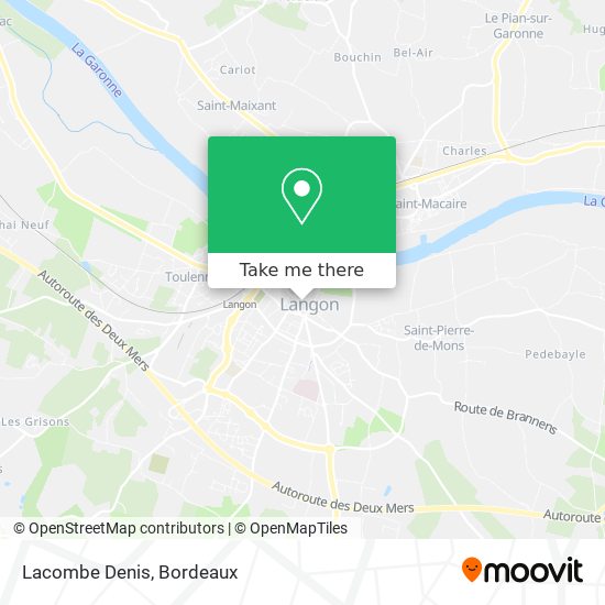 Lacombe Denis map