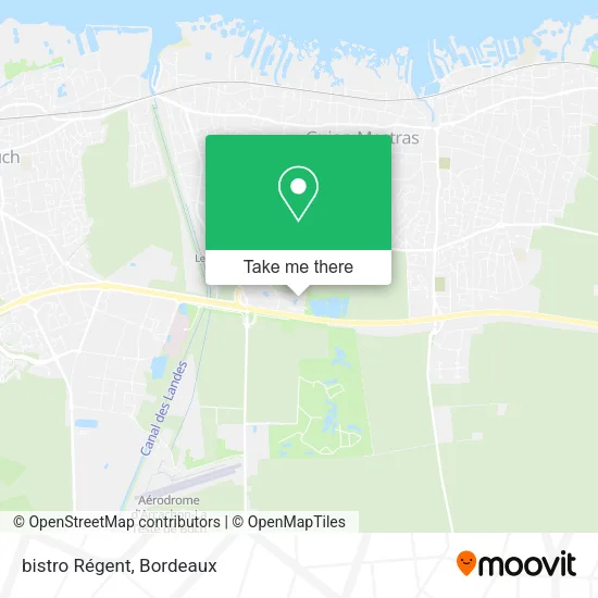 bistro Régent map