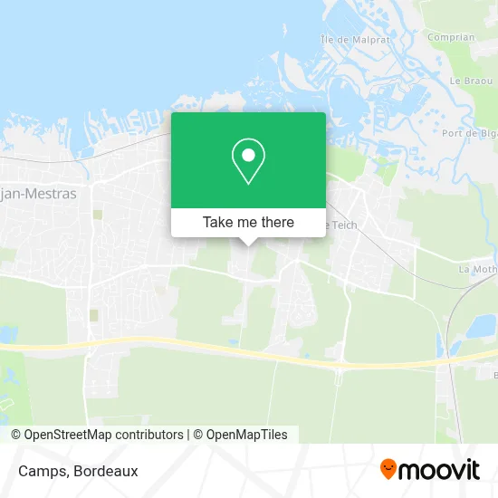 Camps map