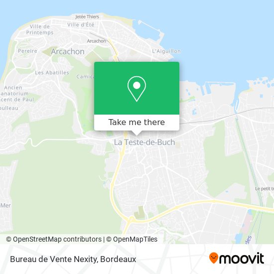 Bureau de Vente Nexity map