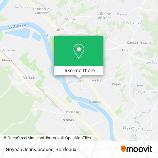 Mapa Goyeau Jean-Jacques