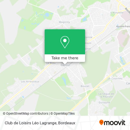 Club de Loisirs Léo Lagrange map