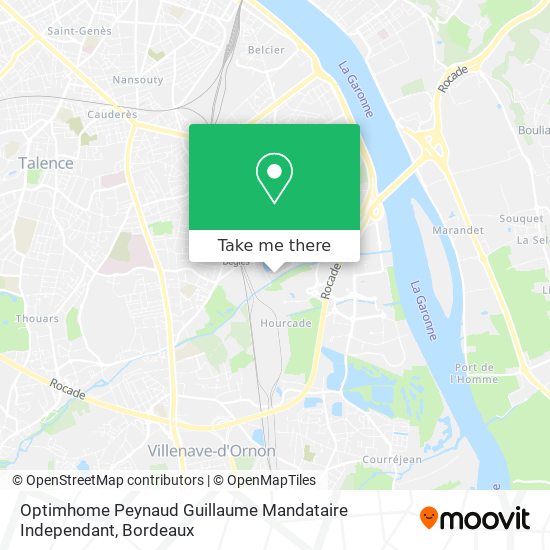 Optimhome Peynaud Guillaume Mandataire Independant map