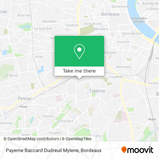 Payerne Baccard Dudreuil Mylene map