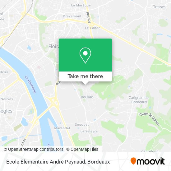 École Élementaire André Peynaud map