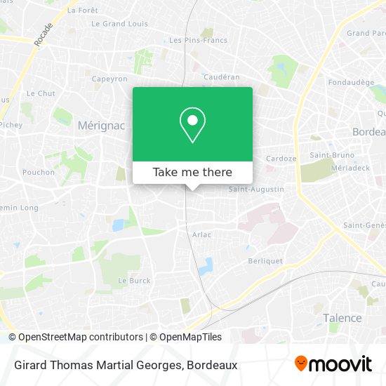 Girard Thomas Martial Georges map