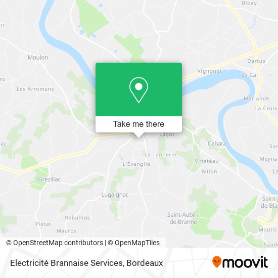 Mapa Electricité Brannaise Services