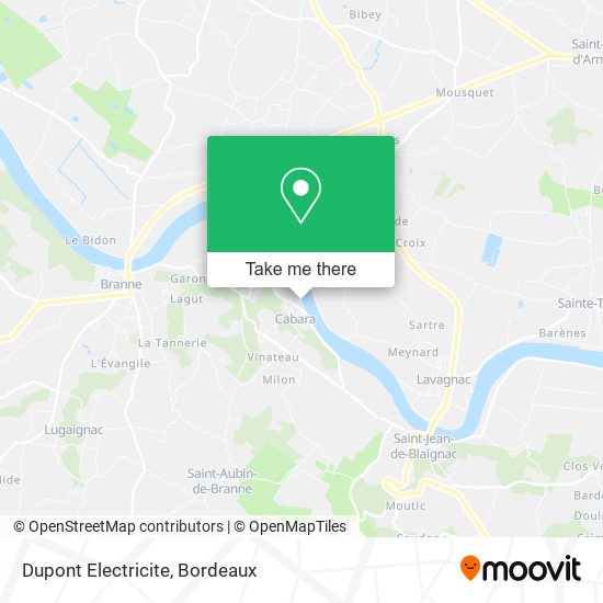 Mapa Dupont Electricite