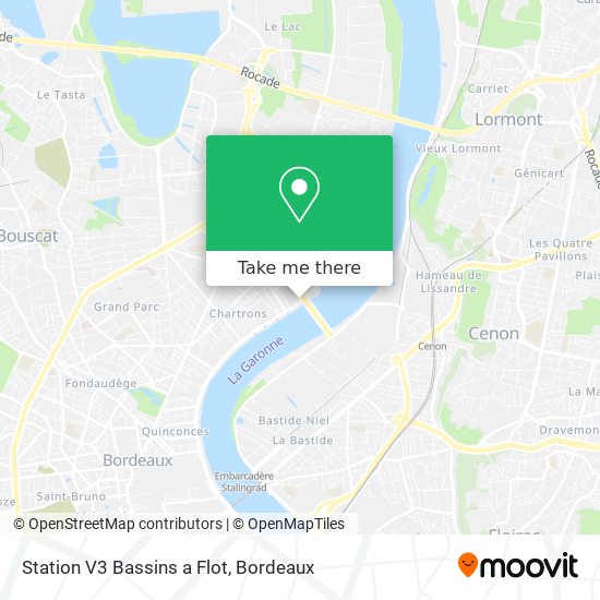 Station V3 Bassins a Flot map