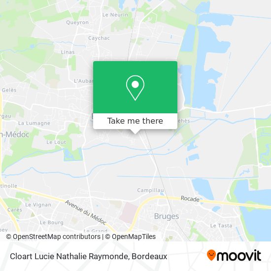 Cloart Lucie Nathalie Raymonde map