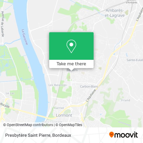 Presbytère Saint Pierre map