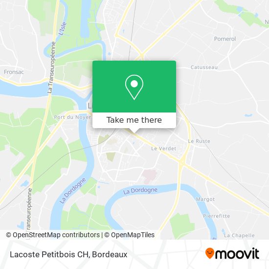 Lacoste Petitbois CH map