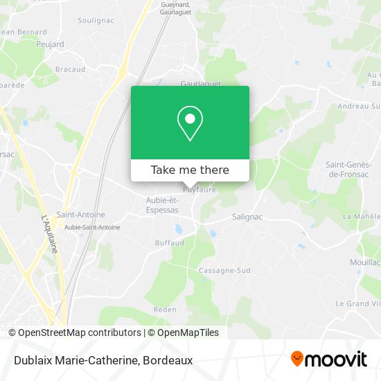 Dublaix Marie-Catherine map