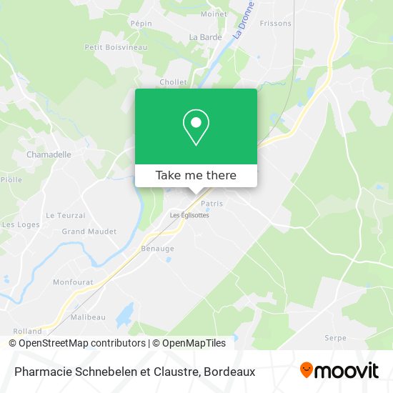 Pharmacie Schnebelen et Claustre map