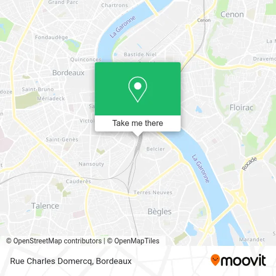 Rue Charles Domercq map