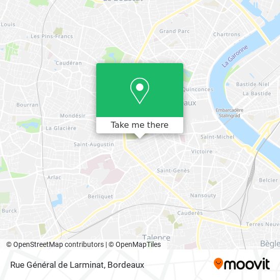 Rue Général de Larminat map