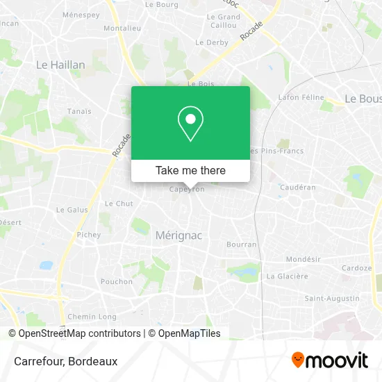 Carrefour map