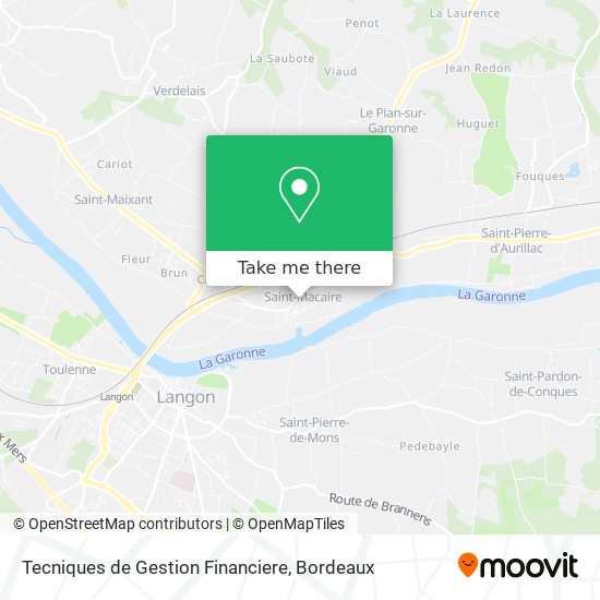 Tecniques de Gestion Financiere map