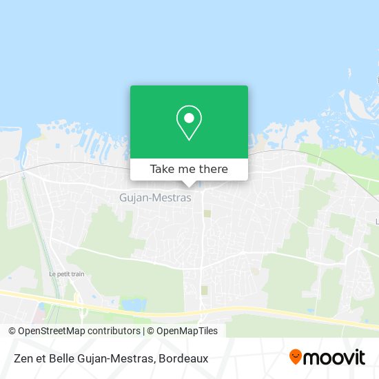 Zen et Belle Gujan-Mestras map