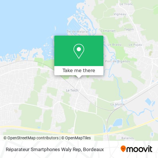 Réparateur Smartphones Waly Rep map