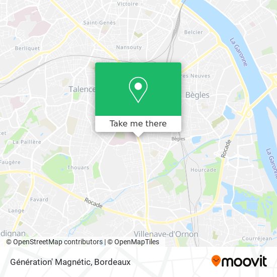 Génération' Magnétic map