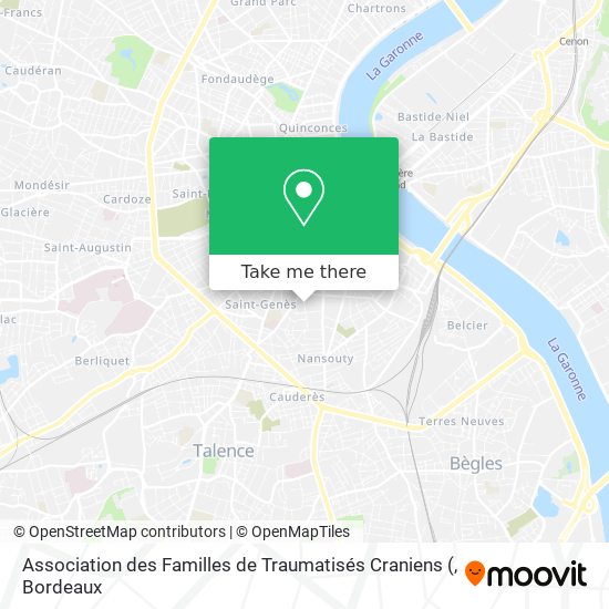 Association des Familles de Traumatisés Craniens map